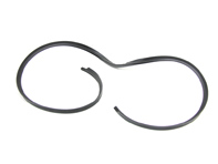 Rear of roll bar screen gasket. Porsche 964 Targa - 96450476542, 96450476540 Rear of roll bar screen gasket. Porsche 964 Targa - 96450476542, 96450476540