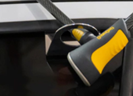 SeaSucker Bike rack security cable window anchor. - BA0010