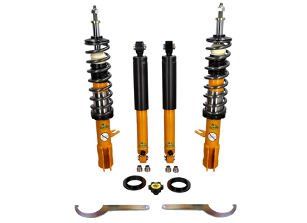 Kit Sospensioni Regolabili SPAX Porsche 924S / 944 09/1984-86 - 94434303112, 94434303212, 477411105Q954, 477411105S954, 95133303205, 477513031H - RSX124