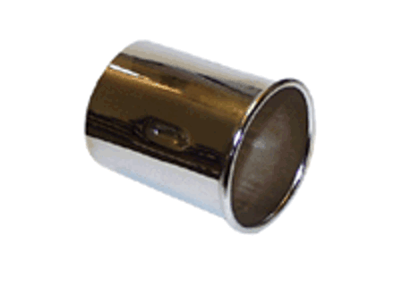 Auspuffendrohre kurz - Chrom. Porsche 911 - 1620700500, 91111124503