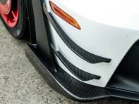Set van 6 duikvleugels van droog koolstofvezel met drie elementen. Porsche 992.1 GT3 RS 4.0L 2022–24 - SRGT3RSDPPK