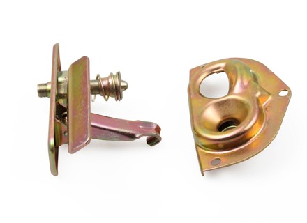 Front bonnet complete lock assembly. Porsche 911 1965-73 - 90151105220, 90151105121, 90151151220, 90151105999 - OBP11.1.126G, OBP111126G