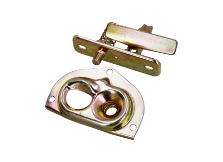 前引擎盖完整锁总成。保时捷 911 1965-73 - 90151105220, 90151105121, 90151151220, 90151105999 - OBP11.1.126G, OBP111126G