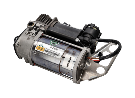WABCO OES Luchtvering Compressor. Porsche 955/957 Cayenne 2005-2010 - 95535890101, 95535890102, 95535890103, 95535890104, 95535890105 - P-2496