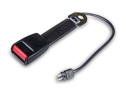 Seat Belt Buckle Front PASSENGER'S SIDE. Porsche 928 / 944 / 968 / 964 / 993 - 9648031830070B, 96480318300, 00004320723