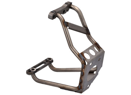 Exhaust bracket. Porsche 996 Carrera 3.4L 1997-01 - 9611192755, 99611192854, 99611112755, 99611112854