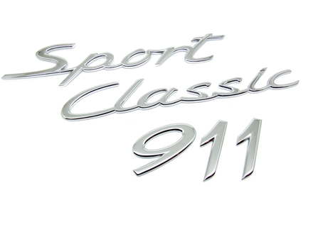 911 Sport Classic - Emblema trasero para Porsche 997 - 99755998002 911 Sport Classic - Emblema trasero para Porsche 997 - 99755998002