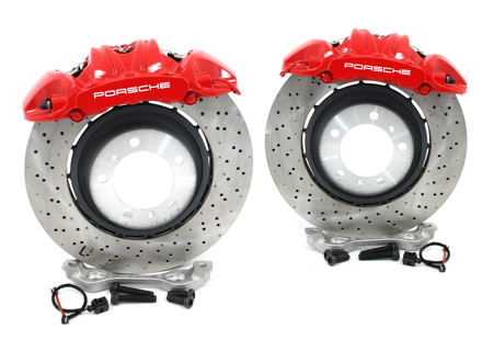 适用于 997 至 991.1 GT3 前轴的刹车升级套件 - 9P1615301KSEB, 9P1615302KSEB, 99135142784, 99135142884, 99907331309, 3604109701