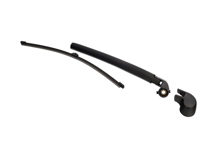 Achterruitenwisserarm en -bladset. Porsche 958 Cayenne 2011-18 - 95862804000, 95862805000, 95862805002 - V45-0131, GPRW-4301/370, 56846