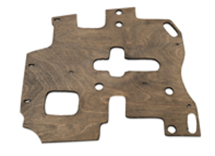 Pedal floor board LHD, Left. Porsche 964 / 993 - 99355106300, 96455160100