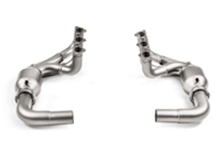 Set collettori Evolution race (titanio). Porsche 991.2 GT3 RS - 9A111302195, 9A1113021FX, 9A111302295, 9A1113022FX