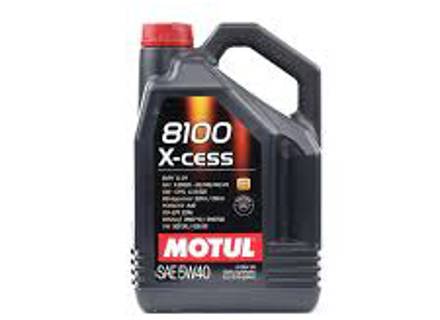 MOTUL 8100 X-CESS 5W-40 engine oil 5ltr - 102870