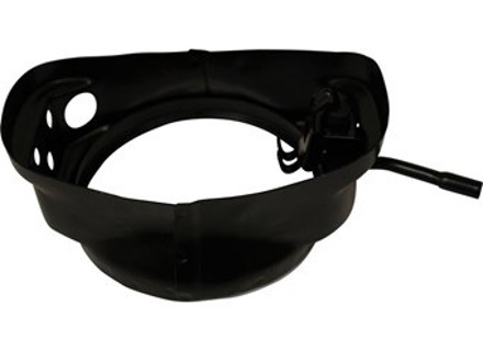 Front Wing / Fender Fuel Filler Housing Porsche 911 01/1963-07/1967 - 1681150300, 590901-3, 90150303122GRV, 90150303122 - DAN50303110, 1681150300