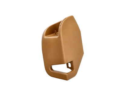 Plastic Trim - Rear Seat Recline/Release Handle Surround - for Porsche 955 Cayenne 2003-2006 - 95552267300, 9555226730001C, 955522673006C6, 955522673006H8, 955522673007A8, 95552267200, 955522672006H8, 955522672006C6, 9555226720001C, 955522672007A8