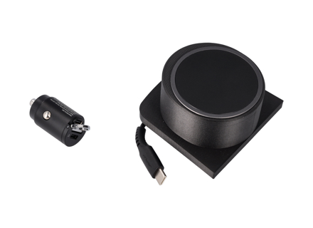 Wireless phone charger with Magsafe. Porsche 95B Macan 2014-2021 - 95B863169, 95B863097