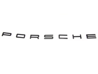 Insigne logo « PORSCHE » sur le capot arrière, en noir brillant. Porsche 971 Panamera - 971853687A Insigne logo « PORSCHE » sur le capot arrière, en noir brillant. Porsche 971 Panamera - 971853687A