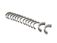 Set cuscinetti principali esterni maggiorati di 0,25. Porsche 911/964/993/996Turbo - 96410190161