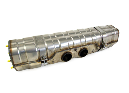 Exhaust Muffler / Silencer. Porsche 997 GT3 2007-09 - 99711102790, 99711102792, 997111027A1