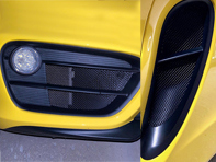 Complete Front bumper and side vent wire mesh kit. Porsche 981 Cayman Complete Front bumper and side vent wire mesh kit. Porsche 981 Cayman