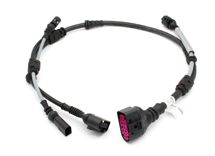 Wiring harness, rear axle, left. Porsche 991 Carrera - 99160913301, 99160913401