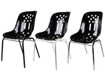Chaise de conférence Speedster, siège noir - 9902500300, 9902500200, 9902500100 - 9902500100, 9902500200, 9902500300