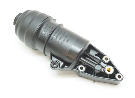 Oil Filter With Bracket. Porsche Cayenne 958 / Panamera 970 3.0L V6 HYBRID - 95810701010, 958.107.010.10, 95810711100, 958.107.111.00, 95810712200, 958.107.122.00, 95810701011, N91.046.501, N91046501