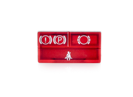 Lens for instrument cluster indicator light. Porsche 911 87-89 - PCG63221110