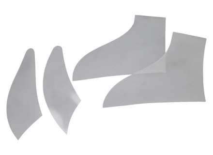 Steenfolieset. Porsche 965 (965 Turbo) Wide Body Lakbeschermingsfilm - 965559325003YK, 965559326003YK, 965559327003YK, 965559328003YK - SG965