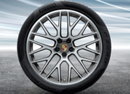 21' Macan RS Spyder Design  Alloy Wheels & Summer Tyres Original Porsche - 95B044665L