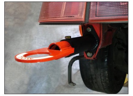 Rennline Retractable Tow Hook. Porsche 964/993 (Rear) 944 (Front) - E67