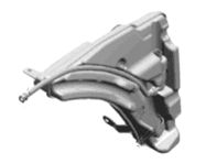 Windscreen washer reservoir / tank. Porsche Macan II - 95B955451B, 95B955451 Windscreen washer reservoir / tank. Porsche Macan II - 95B955451B, 95B955451