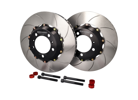 Brake Disc / Rotor Slotted 2-pc FRONT 718 S/GTS  / 991.2 C2/C4/T / 992 C2/C4/T - A1203, A1-203