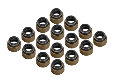 Ventilschaftdichtungen. 16er-Pack Porsche 928 - 92810419312, 92810419313, 91110419300, 91110419303, 92810419308, 96410411107, 596.981, 96410411106