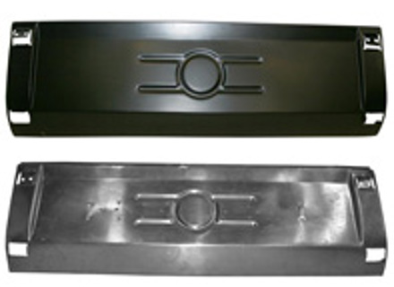 Paraurti posteriore/pannello targa. Porsche 911 1966-73 - 90150502320, 591095, 1680600200, 591095ALU, 1680600406, 591095ALU, 1680600406, 1680600400 - CB.011.001, CB.011.002