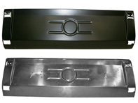 Paraurti posteriore/pannello targa. Porsche 911 1966-73 - 90150502320, 591095, 1680600200, 591095ALU, 1680600406, 591095ALU, 1680600406, 1680600400 - CB.011.001, CB.011.002