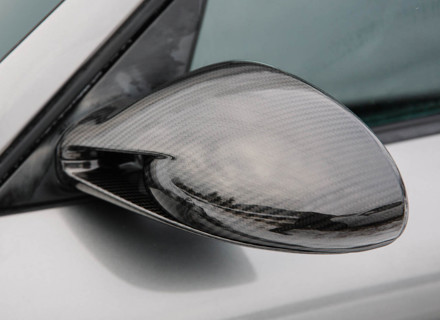 Rennline door mirror cover LEFT SIDE ONLY, carbon fibre. Porsche 987 / 997 - 99773161900G2L, 99773162000G2L, 99773171900G2L, 99773172000G2L