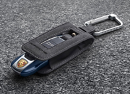 Alcantara材质钥匙包。保时捷 992 (911) / Taycan - 971044005, 971044005A, 971044005B