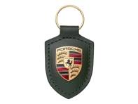 Porsche Crest Key Ring, Oak Green Metallic. - WAP0503550RWSA