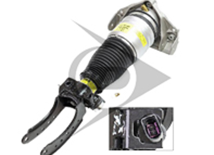 Front air shock absorber. Porsche Cayenne 955 / 957 - 95534303445, 95534303345, 95534303420, 95534303421, 95534303422, 95534303442, 95534303443, 95534303442, 95534303443, 9553430344, 95534303450, 95534304420, 95534304421, 95534304430, 95534303320, 95534303321, 95534303322, 95534303342, 95534303343, 95534303342, 95534303343, 95534303344, 95534303350, 95534304320, 95534304321, 95534304330 - DAS10014, DAS10015