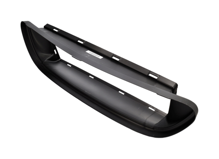 Guide d'aération du radiateur central du pare-chocs avant. Porsche 991 GT3 / GT3 RS / 911 R - 991575141901E0