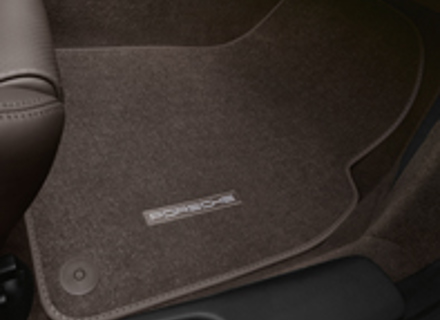Floor Mats with Nubuck Edging. Porsche 991 (911) 2012>> LHD Cars - 99155161300, 99155161310, 99155161302