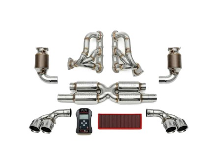 Fabspeed Supersport STREET Performance Exhaust Package. Porsche 991 Turbo / Turbo S (2013-2016) - 99111173170, 99111173171, 99111171271, 99111171171 - FS.POR.991T.SPKGTQB, FS.POR.991T.SPKGTQ, FS.POR.991T.SPKGTG