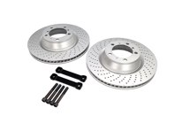 REAR Brake Disc UPGRADE to 350mm Package Porsche 996C4S / 996 Turbo - 3604109602, 99735240502ABS, 99735240502, 99735240602ABS, 99735240602