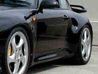 Salidas de aire delanteras con aspecto Turbo S. Porsche 993 1994-97