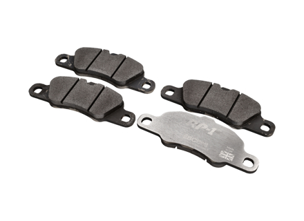 EBC RP-1 Racing brake pads Front. Porsche 997, 991, 981, 718 - 98135193900, 98135193904, 99735193809, 99135193900 - DP82057RP1