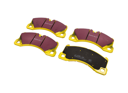 EBC GEEL Remblokken 'Fast Road' Voorzijde. Porsche 957 Cayenne / 958 Cayenne / Panamera / Macan - 7P0698151, 95535193962, 95835193900, 95535193963, 95535193965, 95835193901, 95835193910, PAA698151 - DP 41835R, DP41835R, DP-41835R