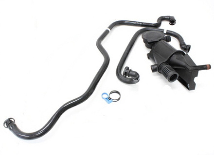 Kit separatore olio/aria AOS con tubo di sfiato Porsche 996 3.4L - 996-107-023-55, 99610702355, 99610702353, 99610702354, 99610702356, 99610714555, 99610714755, 99951263000