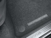 Floor mats with Nubuck edging. Porsche 958 Cayenne MKIII LHD - Left hand dive - 95804480061, 7P5863011D Floor mats with Nubuck edging. Porsche 958 Cayenne MKIII LHD - Left hand dive - 95804480061, 7P5863011D