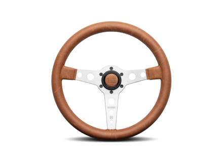 Steering wheel Prototipo Heritage Tobacco, 350mm - Brown Leather - MOMO