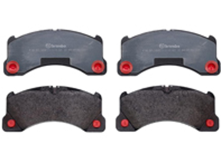 Brake pads, Front. Porsche 970.2 Panamera 3.6L / 4.8L / Turbo / Diesel / Hybrid - 97035194906, P65021, 97035194907, 37695